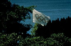 drapeau olympique